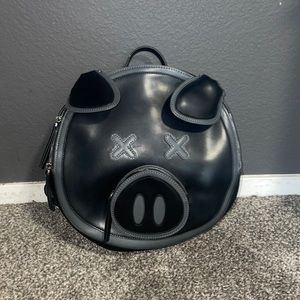 Jeffree Star x Shane Dawson All Black Pig Backpack